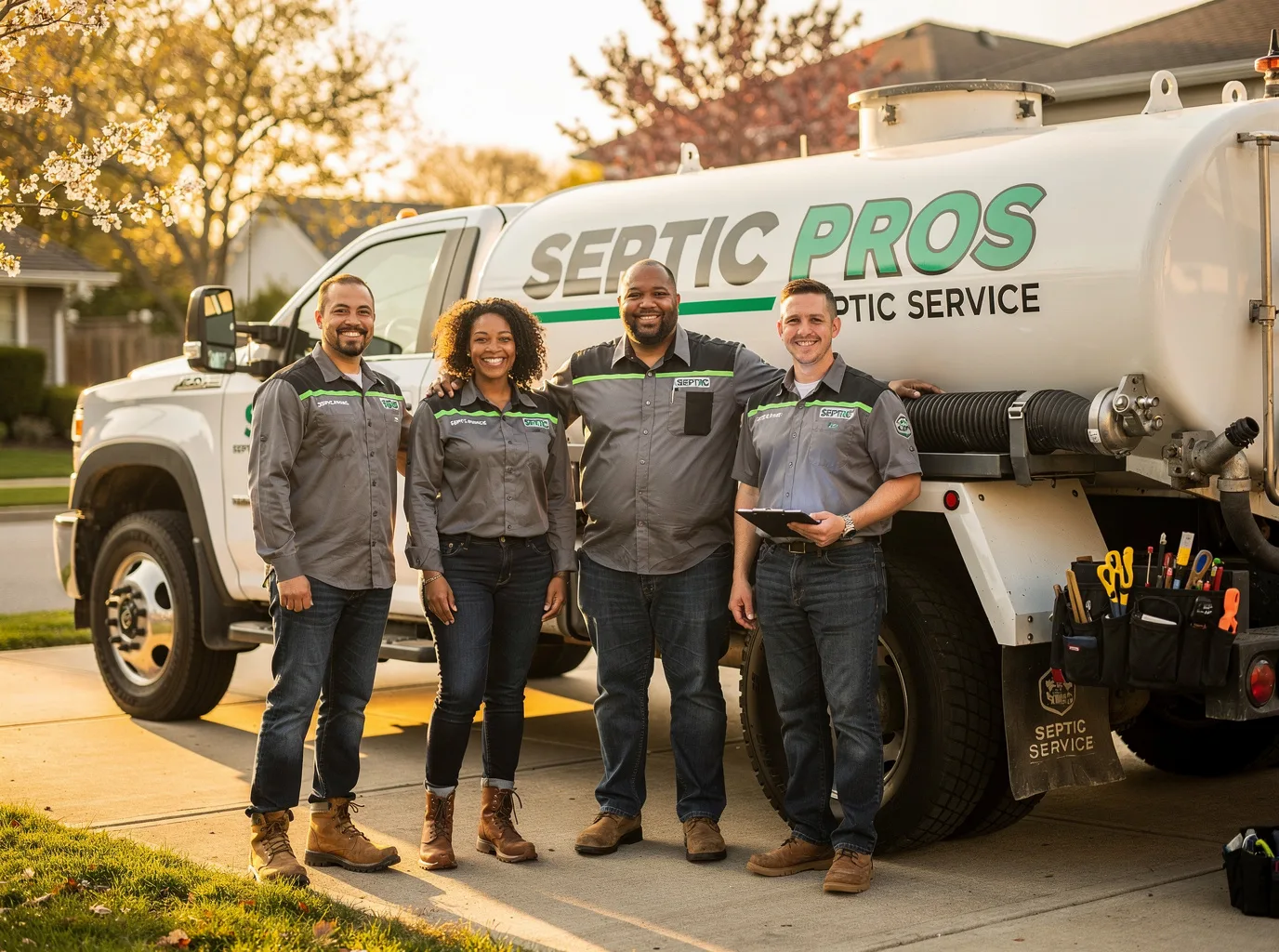 Septic Tank Pumping company in Round Mountain, TX